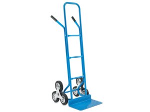 Carrello multiuso OMCN 214/A 400x630x1280mm con ruote a stella per trasporto su scale, 250kg