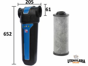 Filtro a carboni attivi odori e vapori AF1830 grado CF OMI 30500 l/min