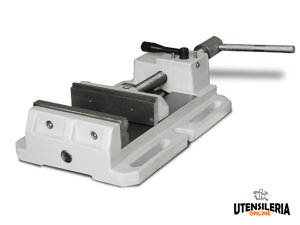 Morsa a vite per trapano a colonna LTF Optimum BSI-Q, apertura 140mm