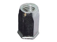 Inserti filettati acciaio M10 Rivit Rivsert FRE fusto esagonale aperto testa ridotta (100pz)