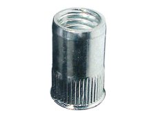 Inserti filettati acciaio M10 Rivit Rivsert FRC-Z cilindrico zigrinato aperto testa ridotta (200pz)