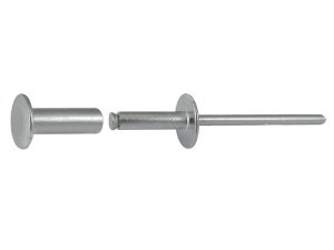 Rivetti a cannocchiale in alluminio d.6,4mm Rivit Canriv CANAF e testa tonda (1500pz)