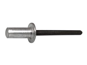 Rivetti stagno in alluminio d.4,8mm Rivit SAFT testa tonda e chiodo in acciaio (250pz)