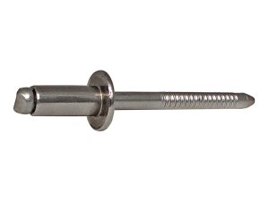 Rivetti a strappo in acciaio inox A4 Rivit IIT con testa tonda, 4mm (500pz)