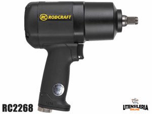 Avvitatore Rodcraft RC2268 pneumatico ad impulsi 900Nm, compatto e robusto