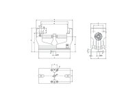 Morsa manuale autocentrante RZM a vite compatta 17-136mm