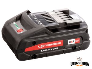 Rothenberger batteria Li-HD RO BP 18V da 4.0Ah
