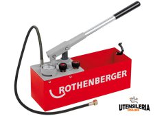 Rothenberger pompa provaimpianti manuale RP 50-S, 0-60 bar