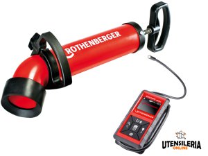 Rothenberger set pompa Ropump Super Plus e sistema di ispezione Roscope Mini