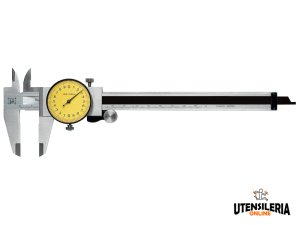 Calibro ad orologio ventesimale Rupac con avanzamento fine, misura fino a 300 mm