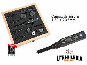 SET STANDARD Micrometro digitale per piccoli fori 1,50-2,45mm