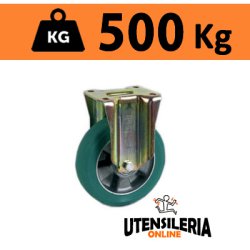 Ruota TR-ROLL con supporto medio fisso M portata 500Kg 62AL