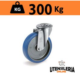 Ruota SIGMA ELASTIC 73 cuscinetto supporto NL con foro max 300Kg