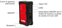 Telwin avviatore starter portatile 12V per auto, furgoni batteria al litio Drive Pro 12