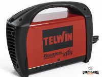 Saldatrice inverter Telwin Tecnica 211/S 230V ACX MMA e TIG DC in valigetta