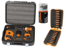 Kit trapano avvitatore BETA 1972/K20V-13BMC a percussione brushless e accessori