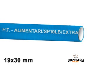 Tubo in gomma ALIMENTARI/SP10L EXTRA per liquidi alimentari 19x30mm (20mt)