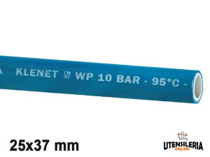 Tubo KLENET10 per lavaggio acqua calda industria alimentare 25x37mm (40mt)