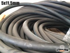 Tubo in gomma per carburante -25/+100 °C 13x20,5mm (1mt)