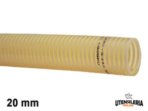 Tubo in pvc spiralato alimentare LIQUIPOMP/LY 20mm (50mt)