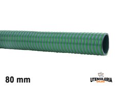 Tubo spiralato in PVC per mandata e aspirazione SPURPOMP/V 80mm (30mt)