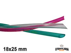 Tubo in pvc trafilato alimentare TT/CRISTALLO/TR 18x25mm (100mt)