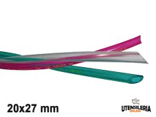 Tubo in pvc trafilato alimentare TT/CRISTALLO/TR 20x27mm (50mt)