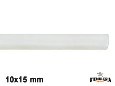 Tubo in silicone trafilato alimentare TT/SILICONE/TR 10x15mm (50mt)