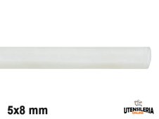Tubo in silicone trafilato alimentare TT/SILICONE/TR 5x8mm (15mt)