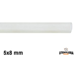 Tubo in silicone trafilato alimentare TT/SILICONE/TR 5x8mm (15mt)
