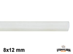 Tubo in silicone trafilato alimentare TT/SILICONE/TR 8x12mm (50mt)