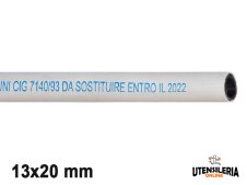 Tubo termoplastico METANO/W per conduzione metano 13x20mm (50mt)