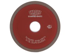 Disco abrasivo CBN Tyrolit Startec Basic forma 1A1 per rettifica a umido, 100-125mm