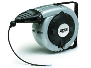 Avvolgicavo elettrico in alluminio Zeca 6396/PRL cavo in PVC sezione 4mm 3kW 400V, 10 metri