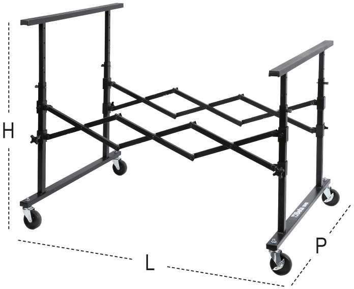 Schema tecnico supporto estensibile carrozzeria Beta 1364SE