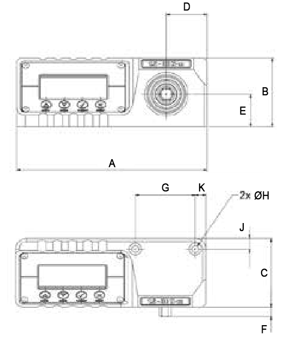 Schema tecnico misuratore di coppia 680/30 Beta