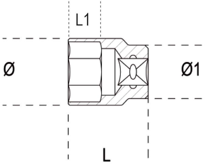 Schema tecnico chiave bussola Beta 920INOX-A