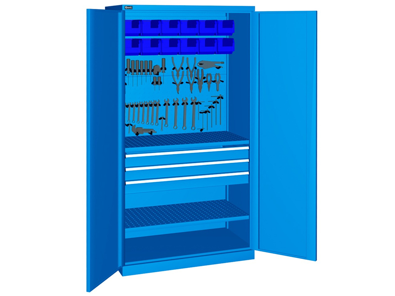 Armadio ante battenti Fami Perfom 1023x555x2000mm 12 contenitori, portata  800 Kg [PERFOM14049]