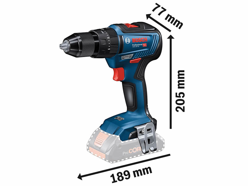 Bosch Kit Avvitatore Gdx V Trapano Avvitatore Gsb V In L