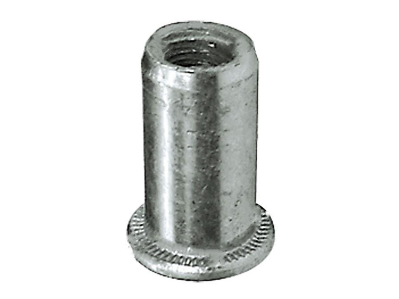 Inserti filettati acciaio M16 Rivit Rivsert FTC fusto cilindrico aperto  testa tonda (25pz) [4155500]
