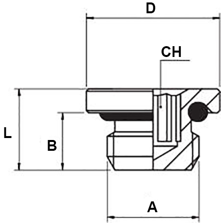 Schema tappo Aignep 3015V