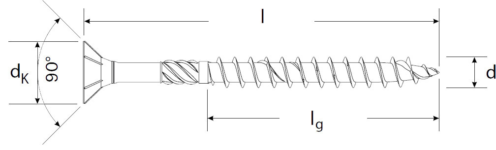 Viti per legno torx